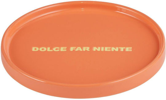 Butlers Dolce Far Niente Servierplatte und Schüssel aus Porzellan Orangen mit Durchmesser 15cm