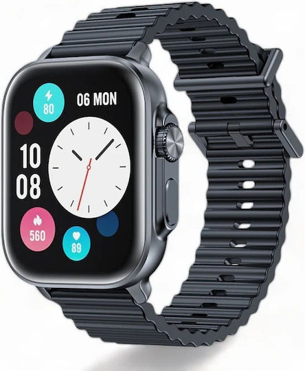 Awei H88 Smartwatch με Παλμογράφο (Μαύρο)