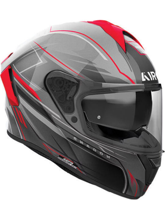 Airoh Spark 2 Shadow Red Gloss Мотоциклетна каска Full Face ECE 22.06 1590гр