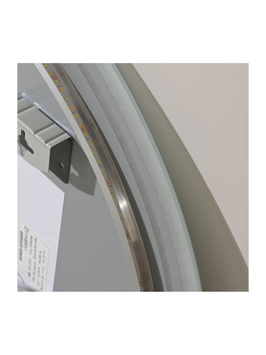 Naron Кръгло Огледало За Баня LED Touch