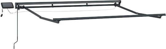 vidaXL Grey Awning Frame
