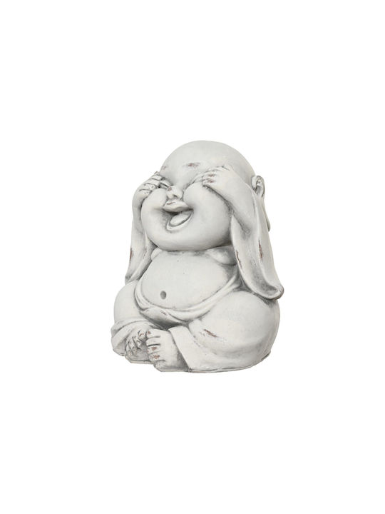 Kaemingk Decorative Buddha Figure Made of Stone 25.5x32.5x35cm