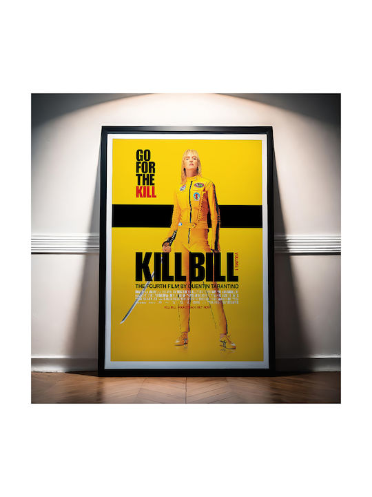 Poster Kill Bill Vol 1 Go Kill Mv311 21cm X 30cm White Frame PVC
