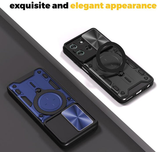 Techsuit Back Cover Μεταλλικό Μπλε (Motorola Moto G77 / G67)