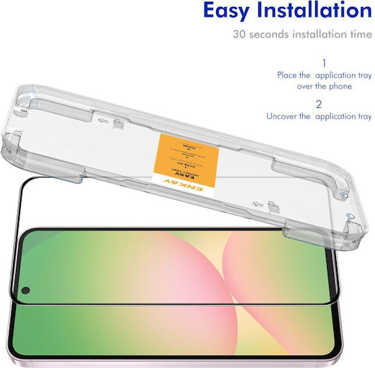 Enkay Full Face Tempered Glass Galaxy A37 / A57