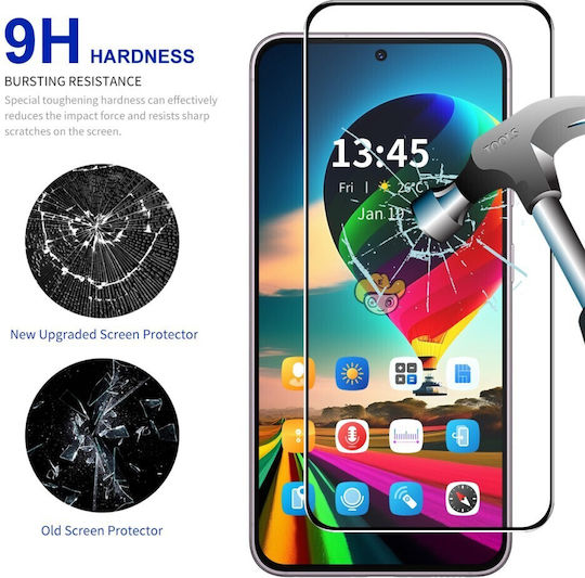 Enkay Full Face Tempered Glass Galaxy A37 / A57
