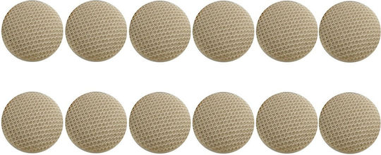 Set 12 Clips Car Ceiling Upholstery Repairs Beige Color