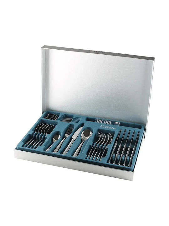 Sola Set de Tacâmuri Inoxidabile Argintii 60 Bucăți
