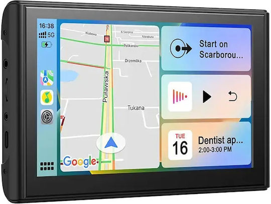 Ecran Tactil 7" Pentru Tabloul De Bord Auto Dodge Charger Cu Bluetooth USB