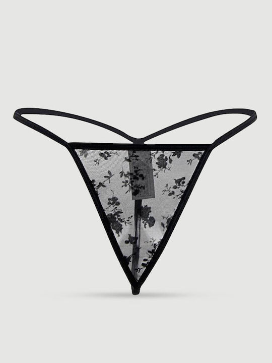 Plus Size Mit Spitze Bodysuit mit Straps & Bügel Schwarz