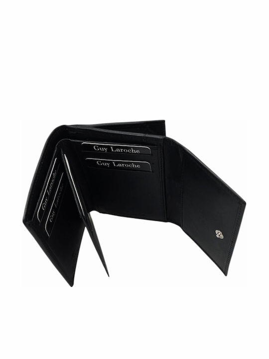 Small Leather Women's Wallet with RFID Black