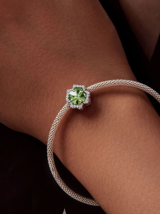 Silver me Hängender Charm mit Steinen aus Silber mit Zirkon