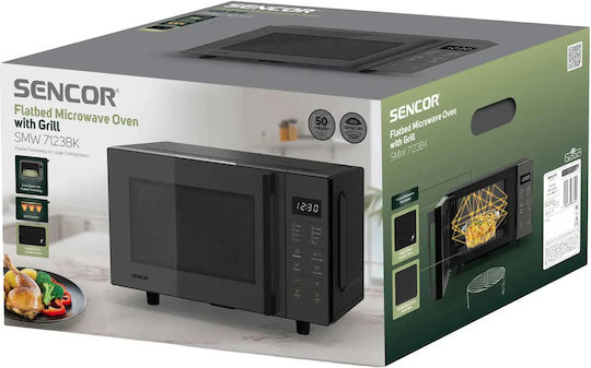 Sencor Mikrowellenofen mit Grill 23lt Schwarzer