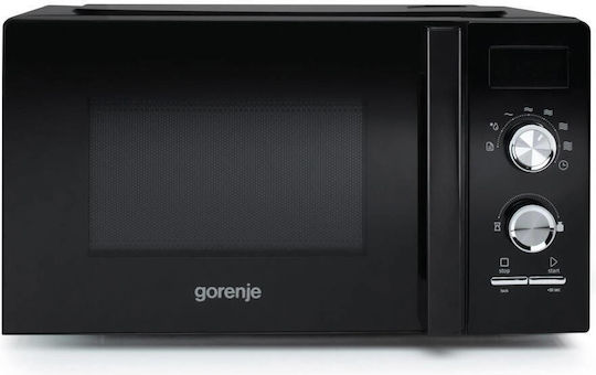Gorenje Εντοιχιζόμενος Φούρνος Μικροκυμάτων με Grill 20lt Μαύρος