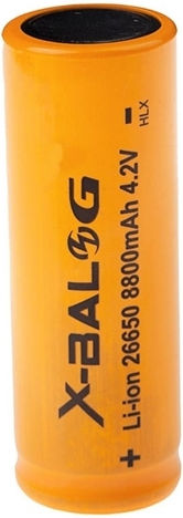 Set 2 Li-ion Batteries Depox 3.4v 4.2v 8800 Mah Rechargeable