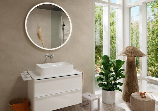 Hansgrohe Built-in Mixer & Mouthpiece Set for Bathroom Sink Silver