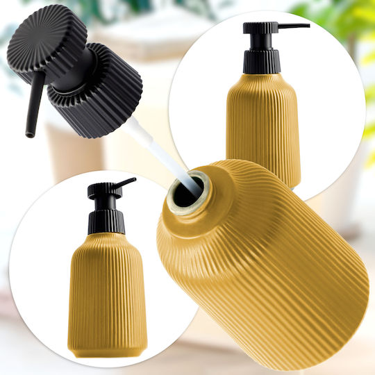 Kadax Dispenser Κεραμικό Κίτρινο 400ml