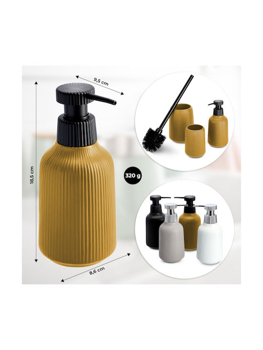 Kadax Ceramic Yellow Dispenser 400ml