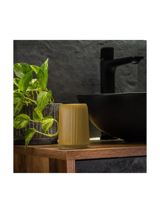 Kadax Ceramic Yellow Cup Holder