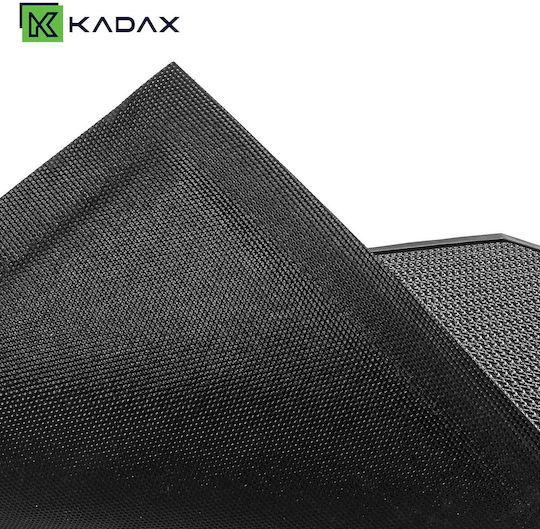 Kadax Πατάκι Εισόδου από Καουτσούκ Μαύρο 60x40εκ. 35309 Μαύρα