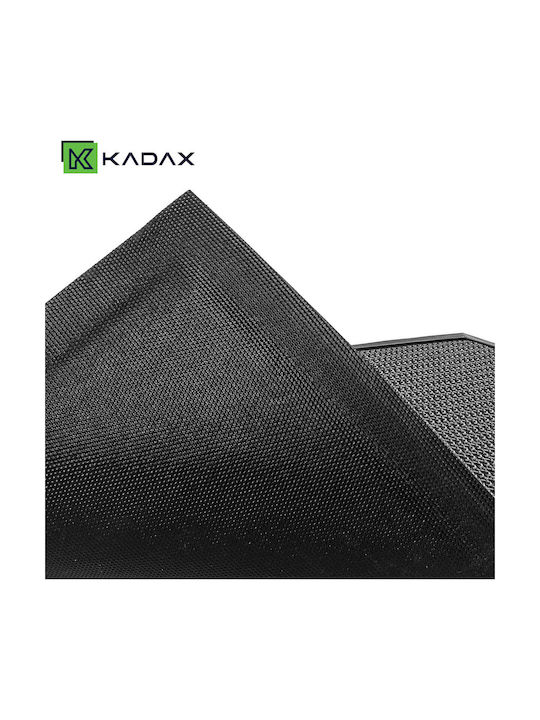 Kadax Kadax Fußmatte Rutschfest aus Gummi Schwarz 120x80cm Dicke 10mm