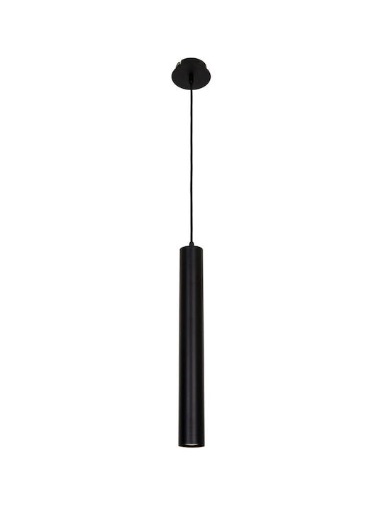 Viokef Lesante Pendant Light Black with Socket GU10 10cm