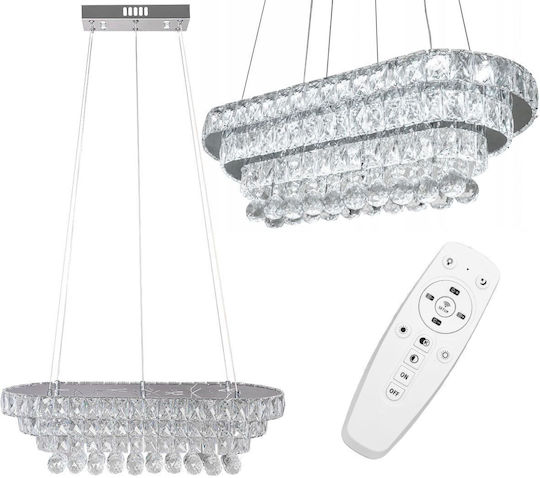 Toolight Κρεμαστό Φωτιστικό LED με Κρύσταλλα