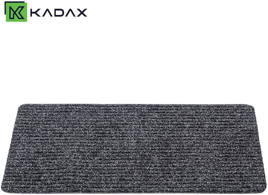 Kadax Πατάκι Εισόδου Αντιολισθητικό από Καουτσούκ Μαύρο 70x50εκ. Πάχους 3mm