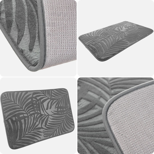 Kadax Non-Slip Bath Mat 37977 Black 70x45.5cm
