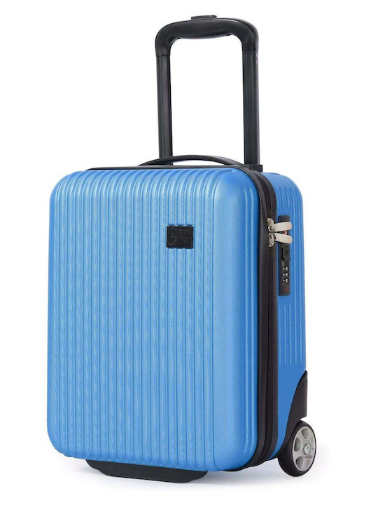CabinFly Reisekoffer Kabine Hart Blau Sky mit 4 Räder Höhe 40cm