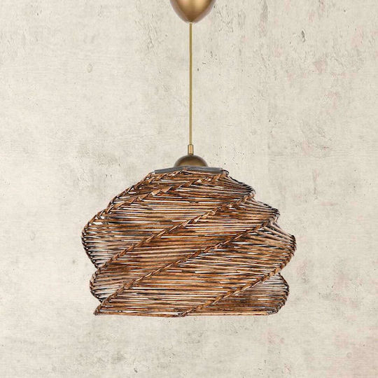 Alphab2b Hängelampe Braun 35x80cm Alphab2b Hängelampe Braun 35x80cm