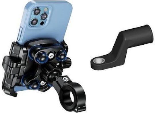 Kewig Motorcycle Phone Mount with Case for Steering Wheel
