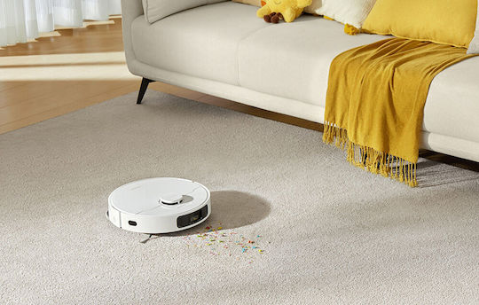 Dreame L10s Pro Gen 3 Σκούπα Ρομπότ με Χαρτογράφηση Laser & Απορρόφηση 13000Pa Λευκή