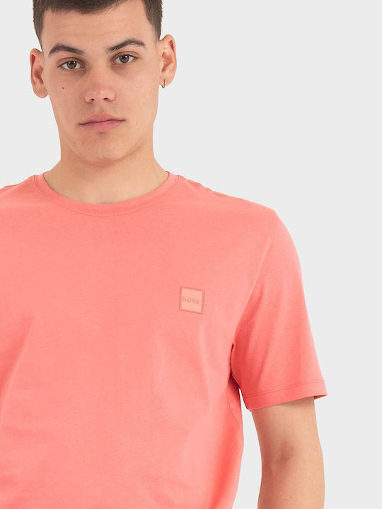 Boss Logo Logo Tricou Roșu Pal