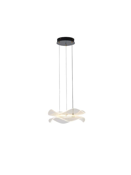 Eurolamp Hängelampe Schwarz 34x34cm.