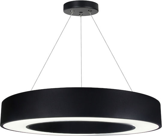Alphab2b LED Κρεμαστό Φωτιστικό Μαύρο 60x60x75εκ.