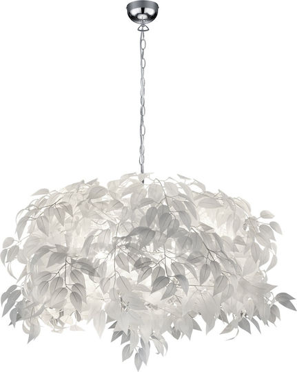 Trio Lighting Κρεμαστό Φωτιστικό Λευκό 70x150εκ. Trio Lighting Κρεμαστό Φωτιστικό Λευκό 70x150εκ.