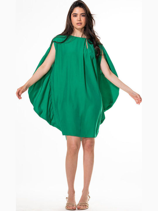 Rochie De Vară Mini Pentru Nuntă / Botez Verde