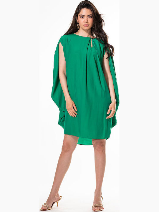 Rochie De Vară Mini Pentru Nuntă / Botez Verde