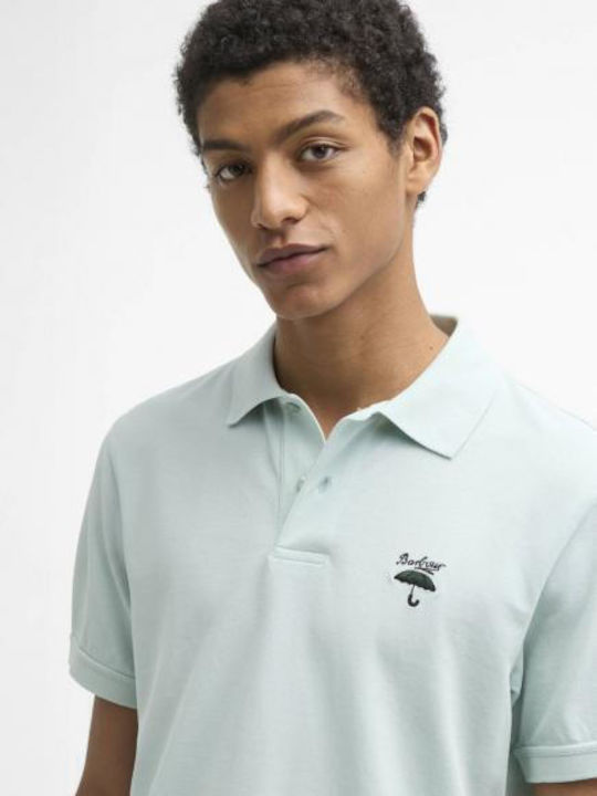 Herrenblusen Polo Mint Blau