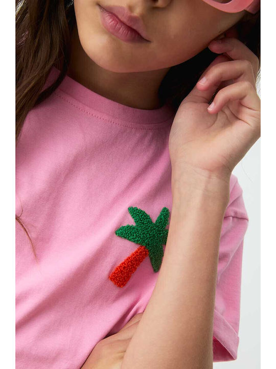 Kinderoberteile Kurzärmelig Rosa