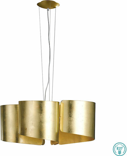 Fan Europe I-Imagine-S5-ORO Hängelampe Gold 63cm Fan Europe I-Imagine-S5-ORO Hängelampe Gold 63cm