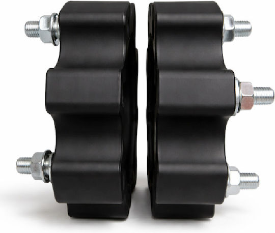 Set 2 Buc Distanțiere Roată Atv Din Aluminiu Forjat Grosime 50mm Model Șurub 4 X 136mm Orificiu Centrare 120mm Piulițe M10 X 1.25