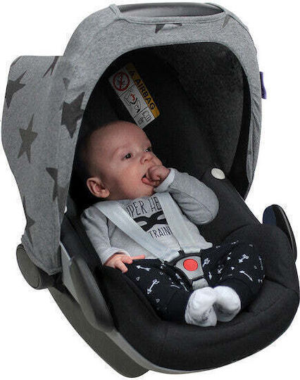 Dooky Car Window Sunshade Gray