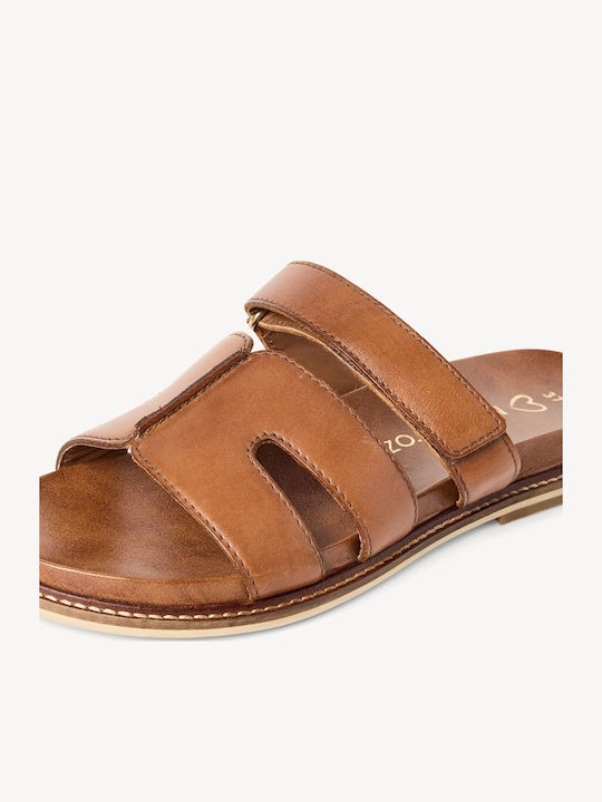 Sandale Casual Damă Flatforme Tabac Maro