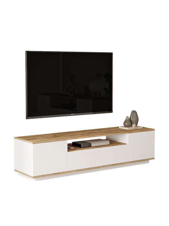 TV Stand Soren White L180xD44xH46cm