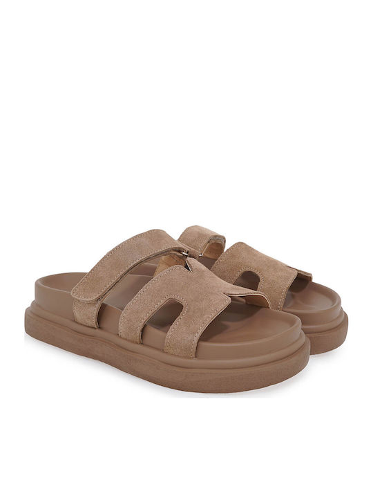 Exe Beige Women's Flat Sandals Exe Beige Women's Flat Sandals