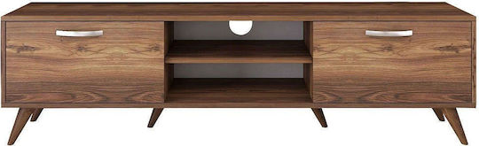 Έπιπλο TV Επιδαπέδιο Walnut 180x35x48.6εκ. Έπιπλο TV Επιδαπέδιο Walnut 180x35x48.6εκ.