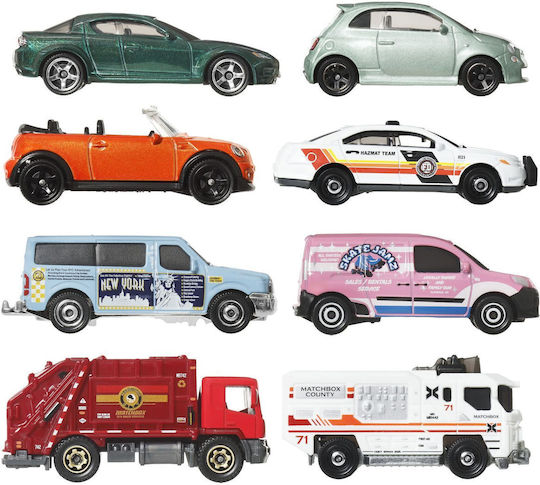 Mattel Matchbox Количка Мащаб 1:64 Полицейска кола за 3+ Години