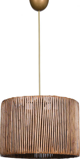 HomeMarkt Hängelampe Braun 30cm